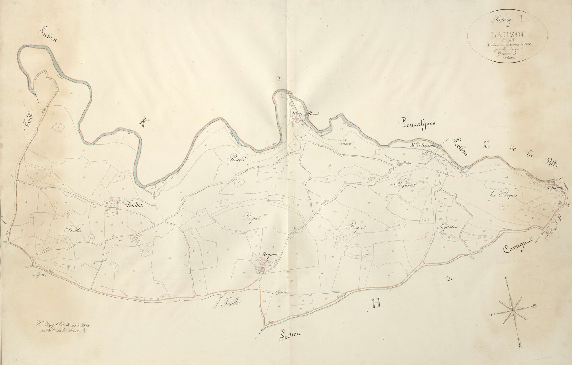 section I de Lauzou, 2ème feuille