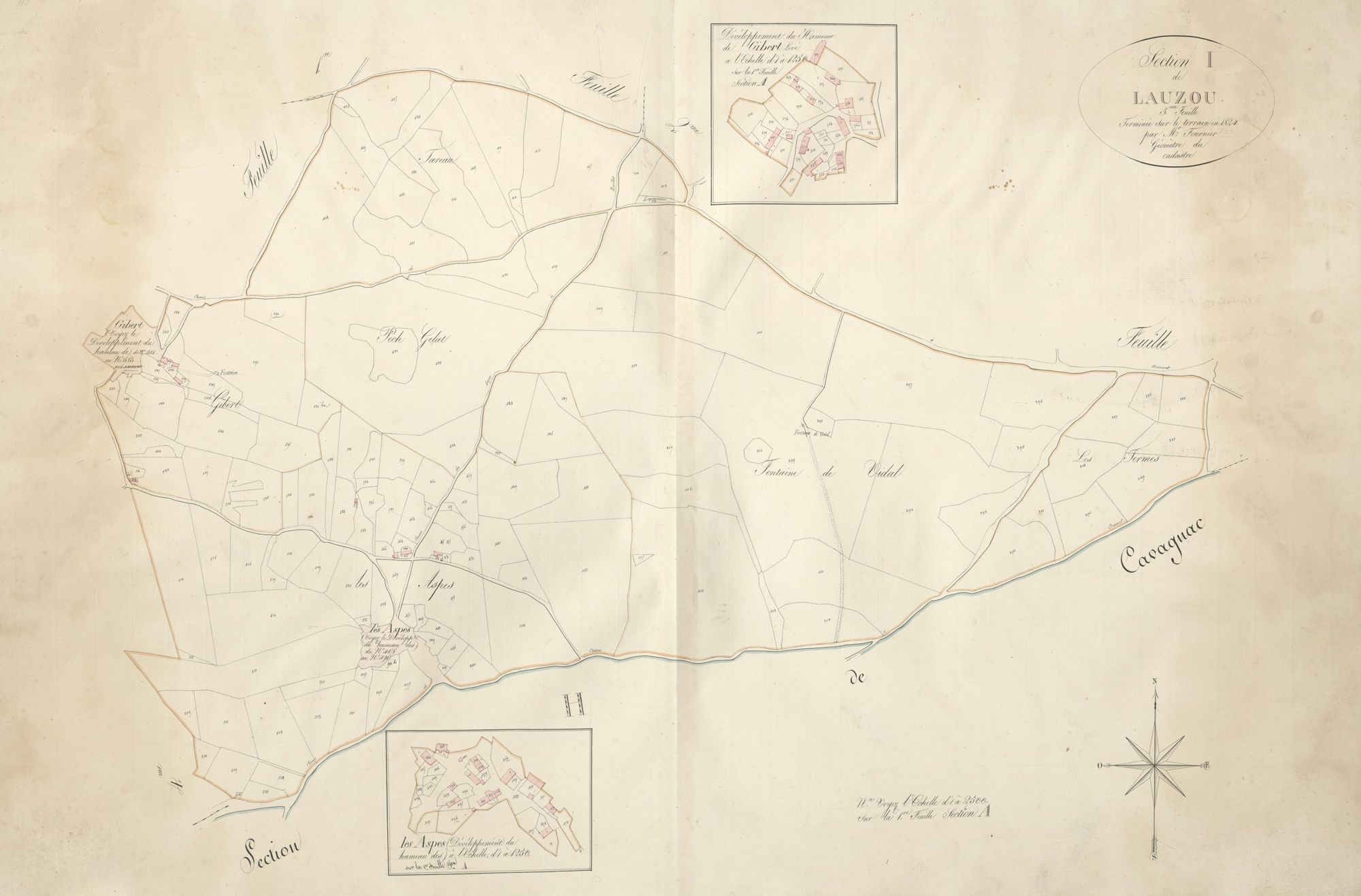 section I de Lauzou, 3ème feuille