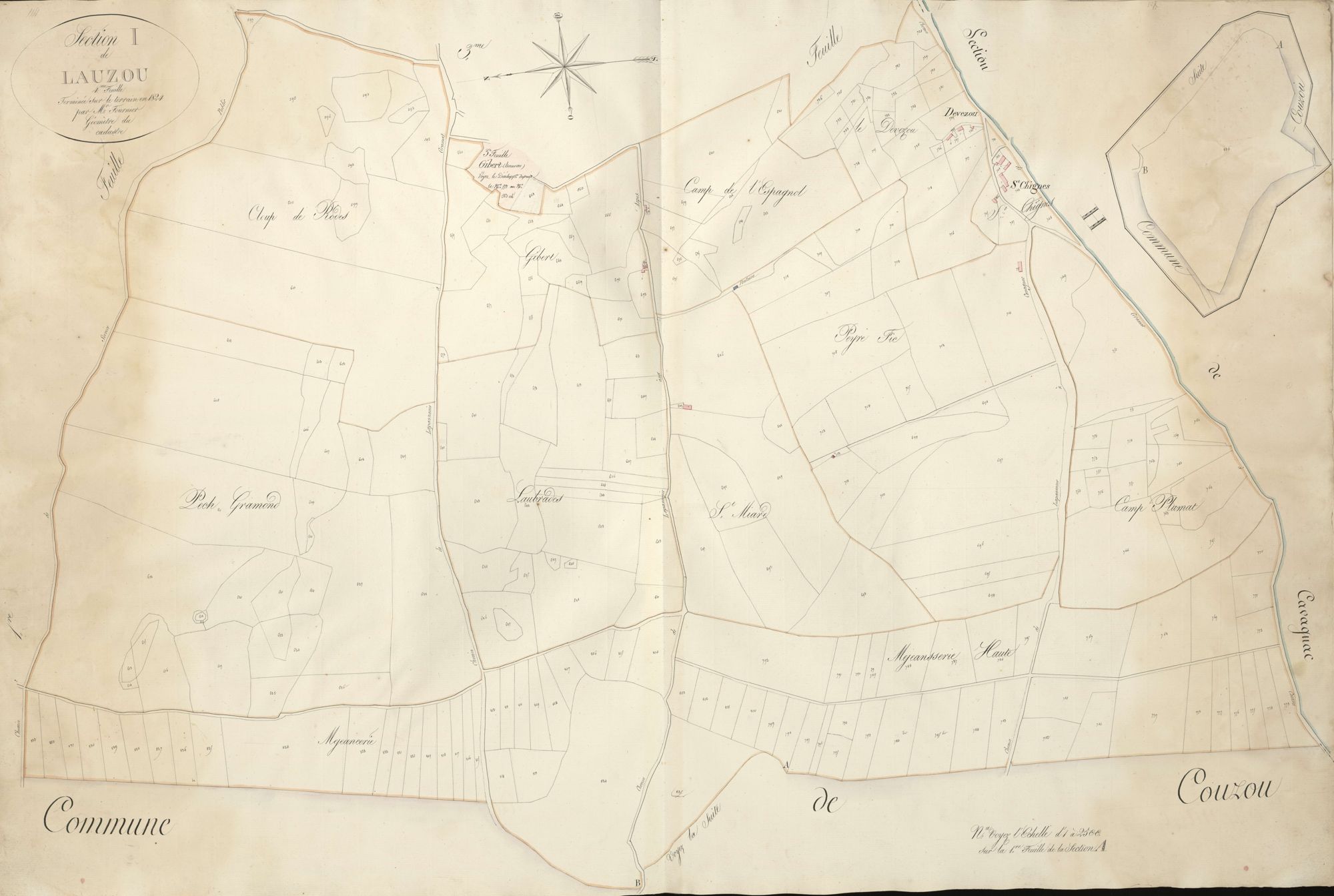 section I de Lauzou, 4ème feuille
