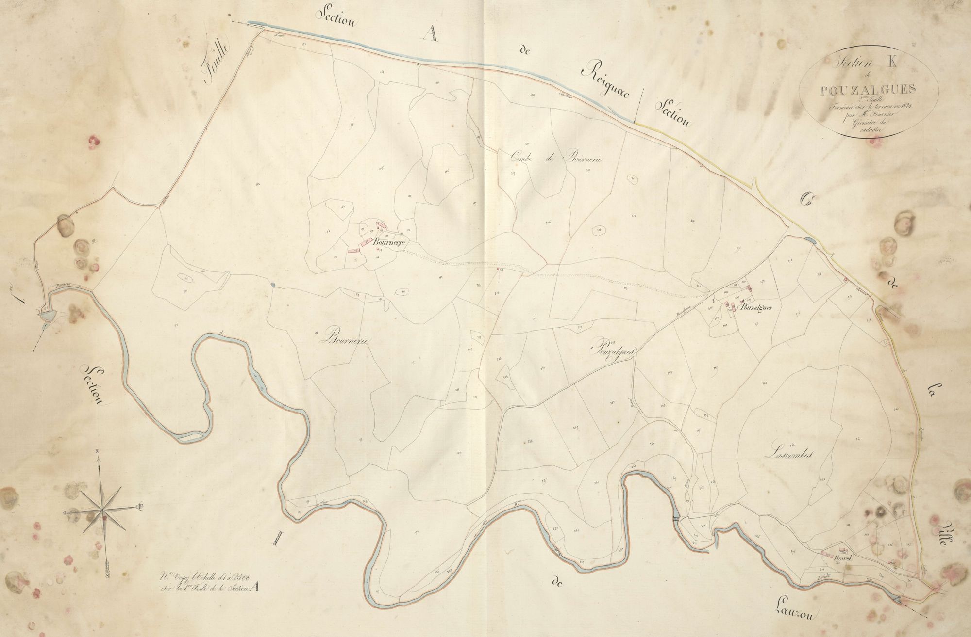 section K de Pouzalgues, 2ème feuille