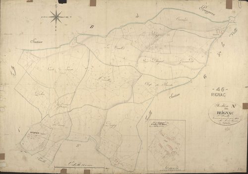 section A de Reignac, 2ème feuille