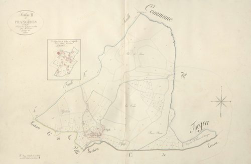 section B de Prangéres, 3ème feuille