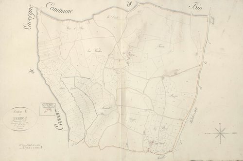 section C de Terrou, 1ère feuille, 2ème subdivision