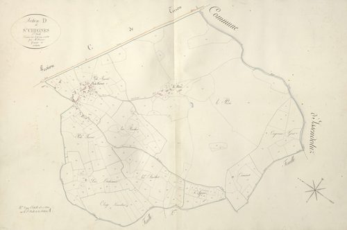 section D de Saint-Chignes, 2ème feuille