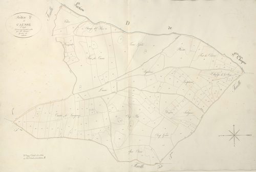 section F du Causse, 2ème feuille