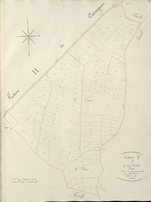 section F du Causse, 5ème feuille