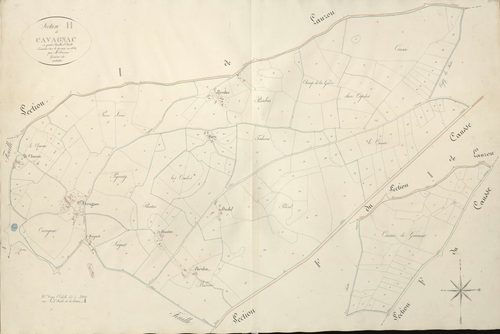 section H de Cavagnac, 1ère feuille