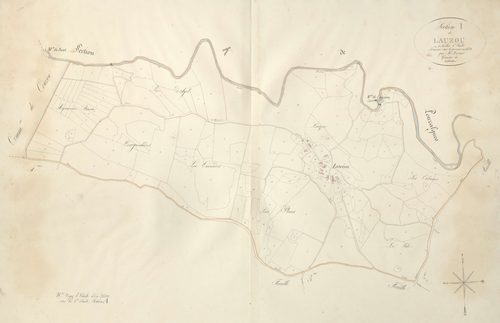 section I de Lauzou, 1ère feuille