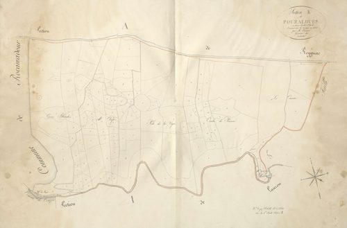 section K de Pouzalgues, 1ère feuille