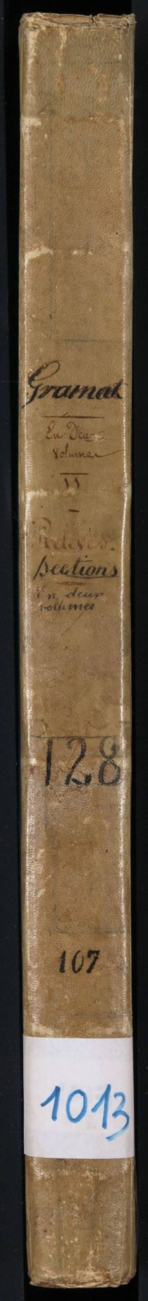 Relevés par section des numéros de parcelles de même nature des propriétés non bâties pour parvenir à une récapitulation