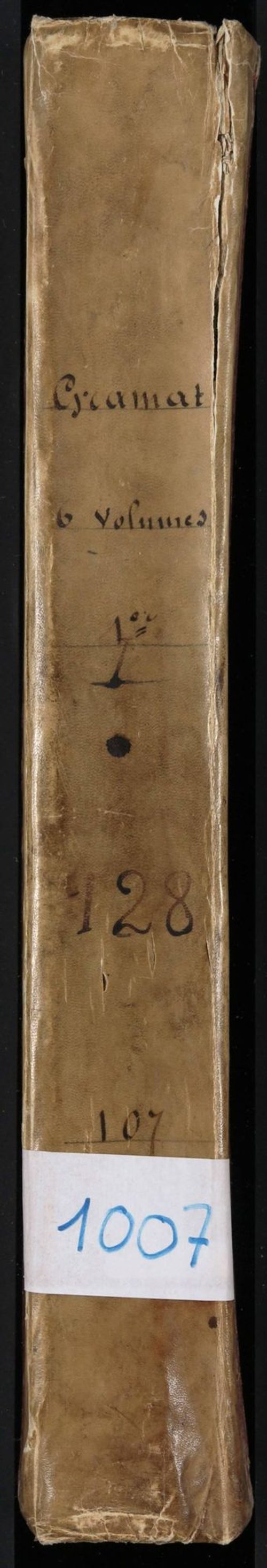 Folios 1-600. Augmentations et diminutions  (1867-1914)