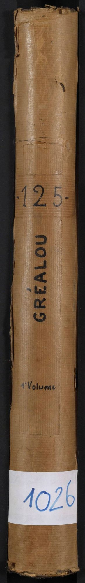 Folios 1-346. Augmentations et diminutions (1913-1962)