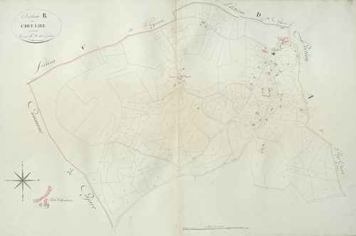 section B du Chef-Lieu, 1ère feuille