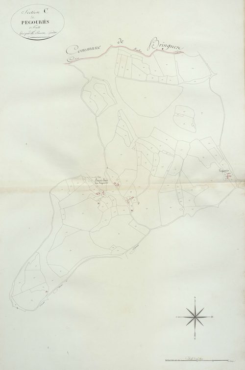section C des Pégouriés, 2ème feuille