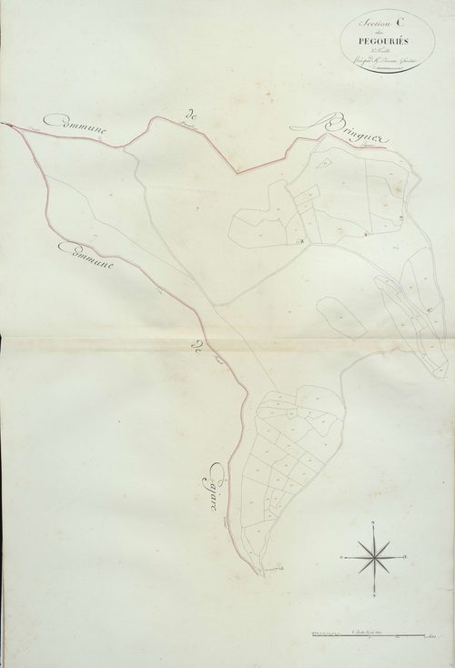 section C des Pégouriés, 3ème feuille
