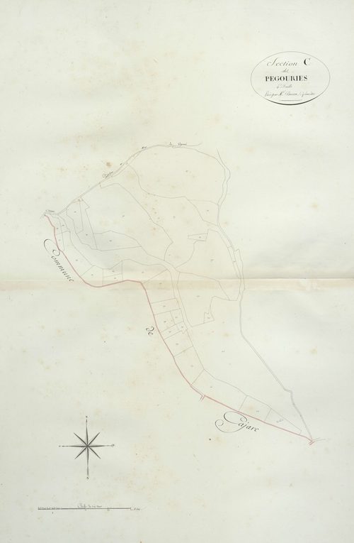section C des Pégouriés, 4ème feuille