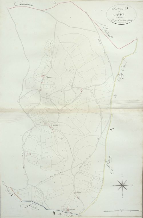 section D du Cayré, 1ère feuille