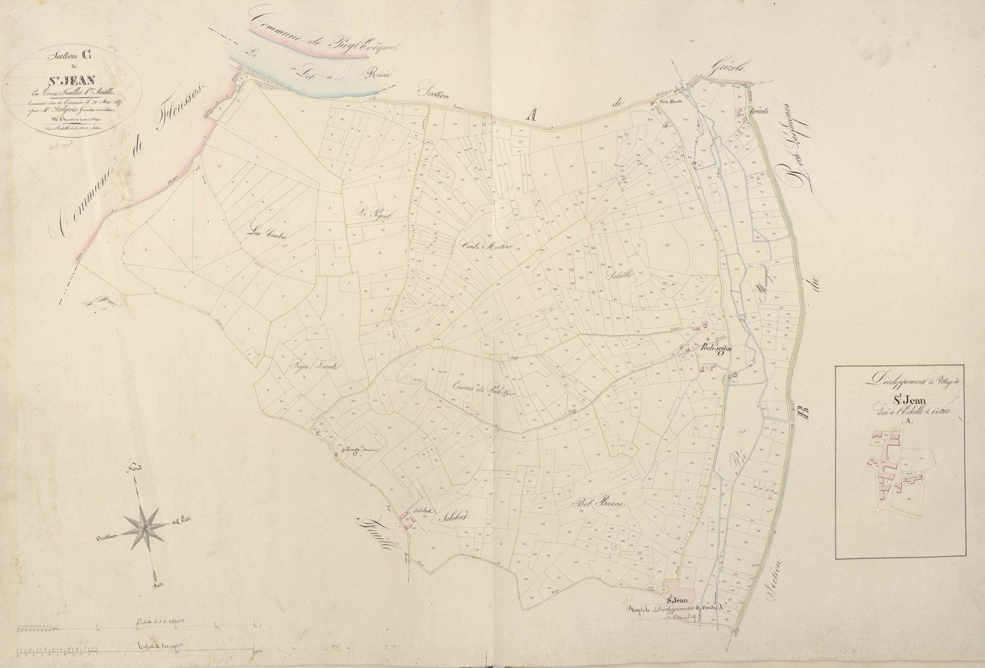 section C de Saint-Jean, 1ère feuille