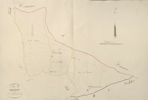 section A de Grezes, 2ème feuille