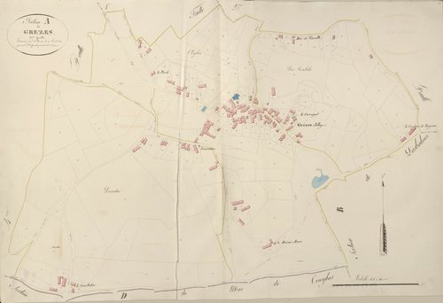 section A de Grezes, 3ème feuille