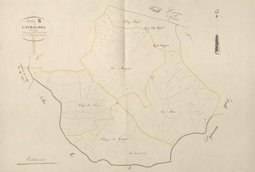 section B de Lasbalmes, 2ème feuille