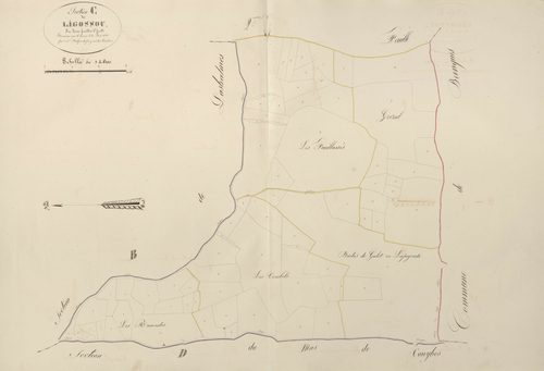 section C de Ligossou, 1ère feuille