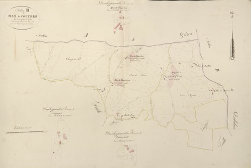 section D de Mas de Couybes, 1ère feuille