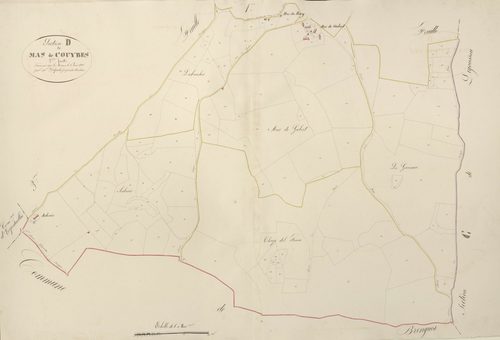 section D de Mas de Couybes, 2ème feuille