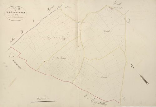 section D de Mas de Couybes, 3ème feuille