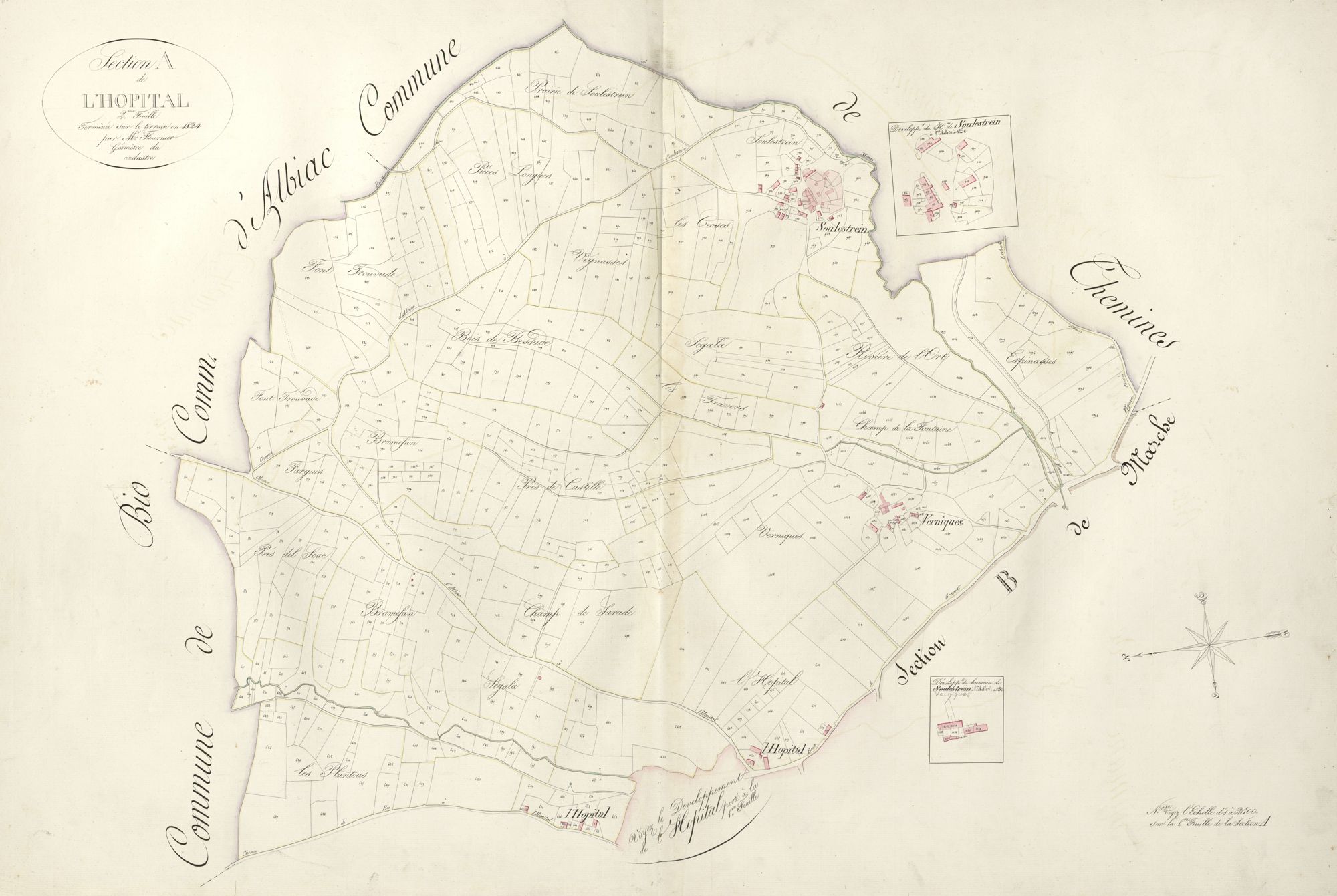 section A de l'Hopital, 2ème feuille