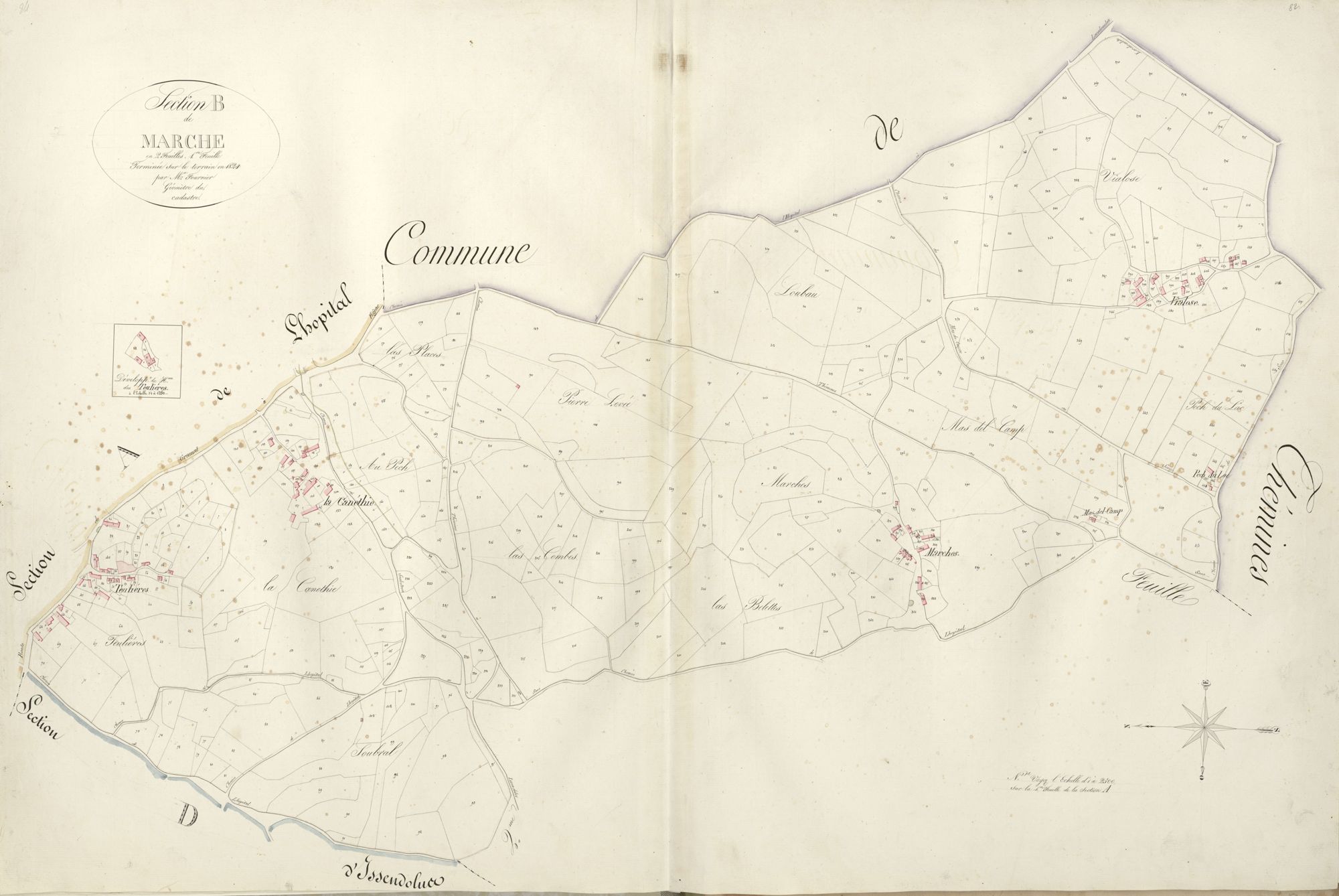 section B de Marche, 1ère feuille