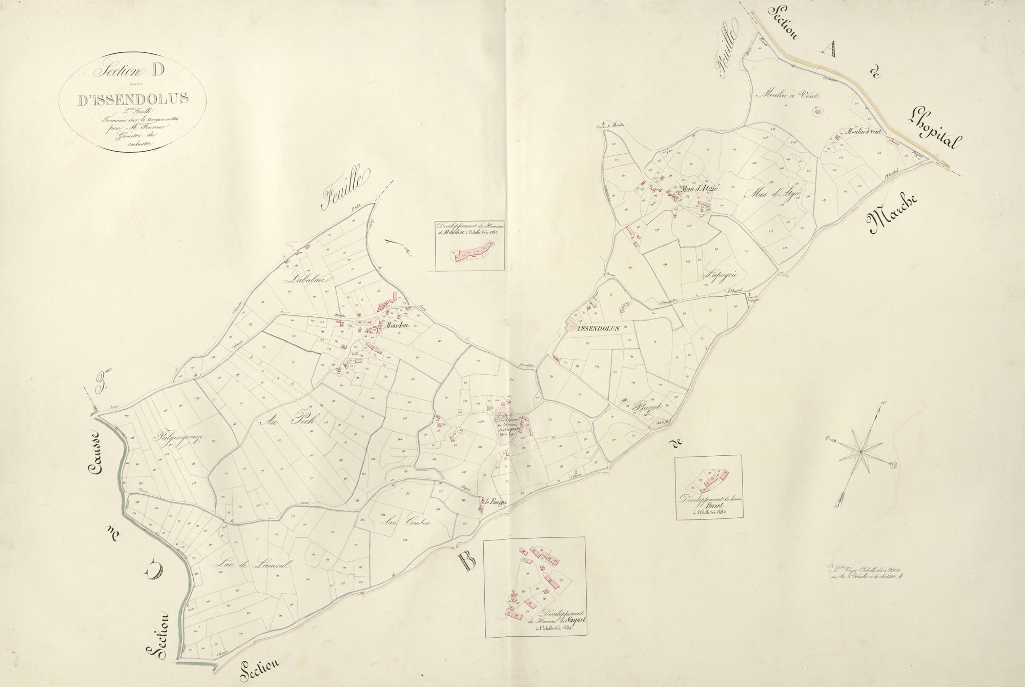 section D d'Issendolus, 2ème feuille