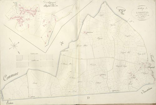 section A de l'Hopital, 1ère feuille