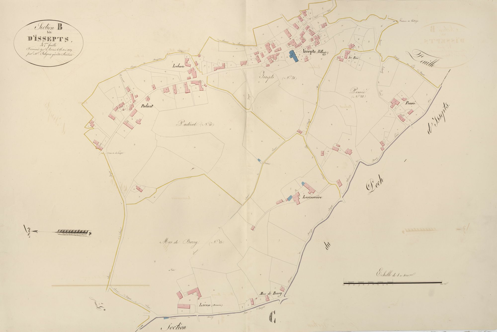section B d'Issepts, 4ème feuille