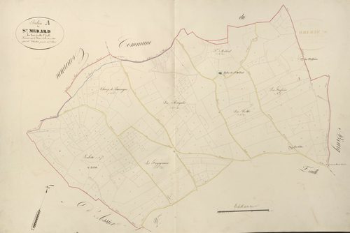 section A de Saint-Médard, 1ère feuille