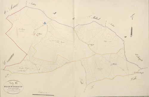 section C du Pech d'Issepts, 1ère feuille