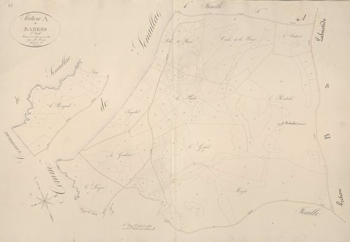 section A de Barres, 2ème feuille