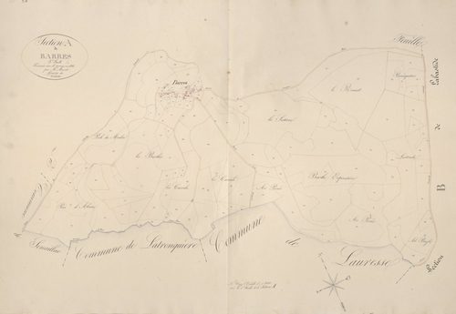 section A de Barres, 3ème feuille