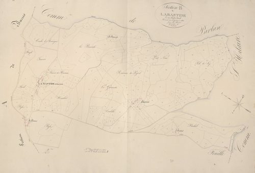 section B de Labastide, 1ère feuille