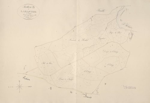 section B de Labastide, 2ème feuille