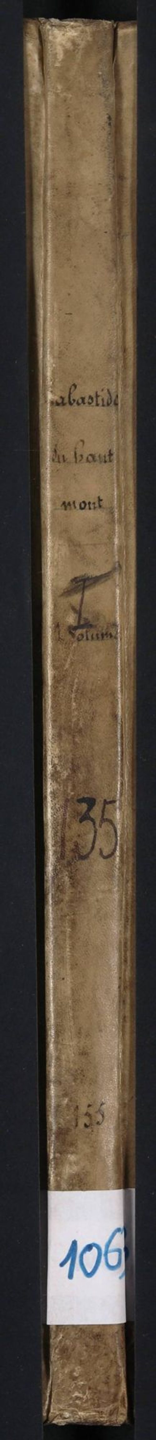 Folios 1-198. Augmentations et diminutions (1831-1914)
