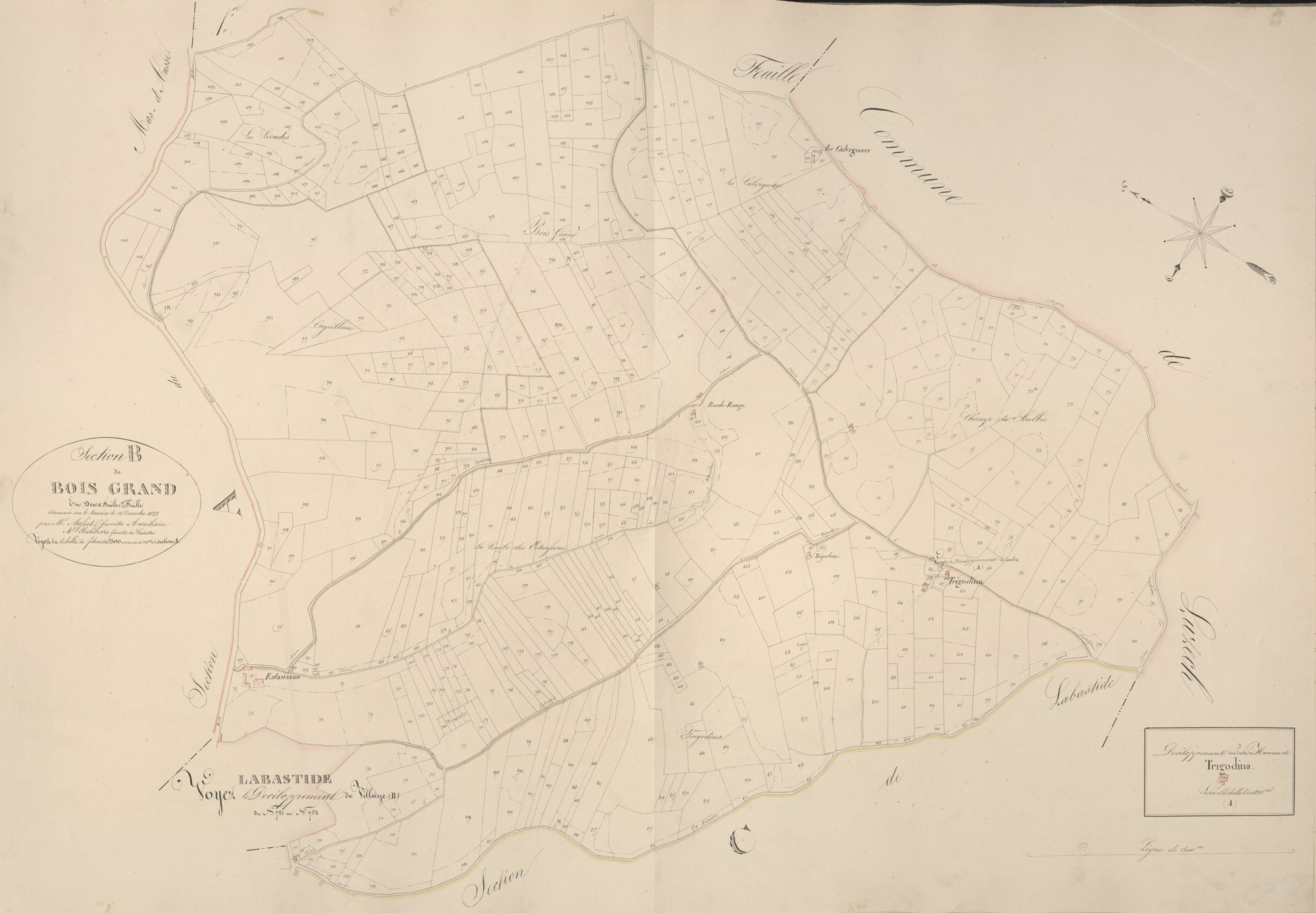section B du Bois Grand, 2ème feuille