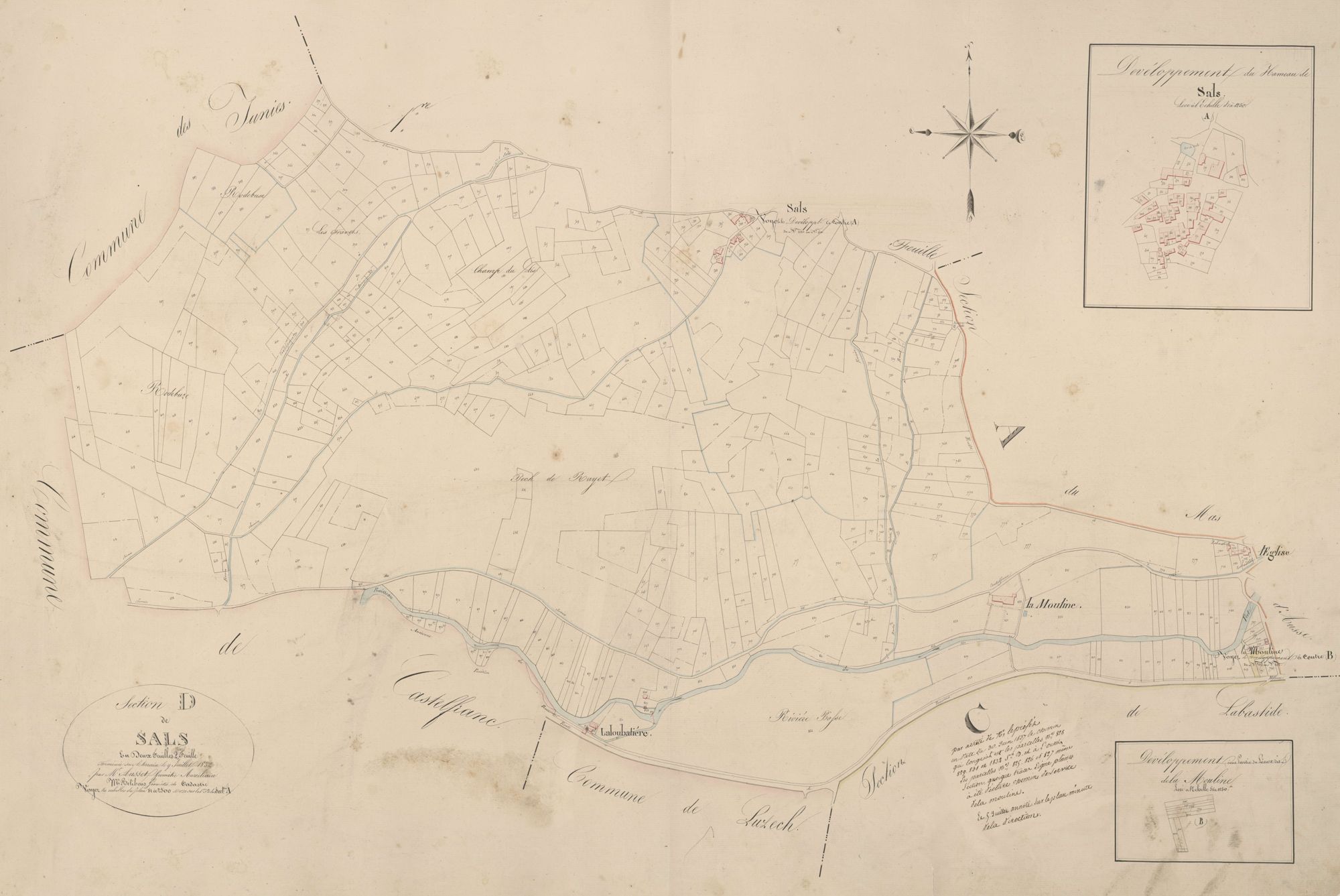 section D de Sals, 2ème feuille
