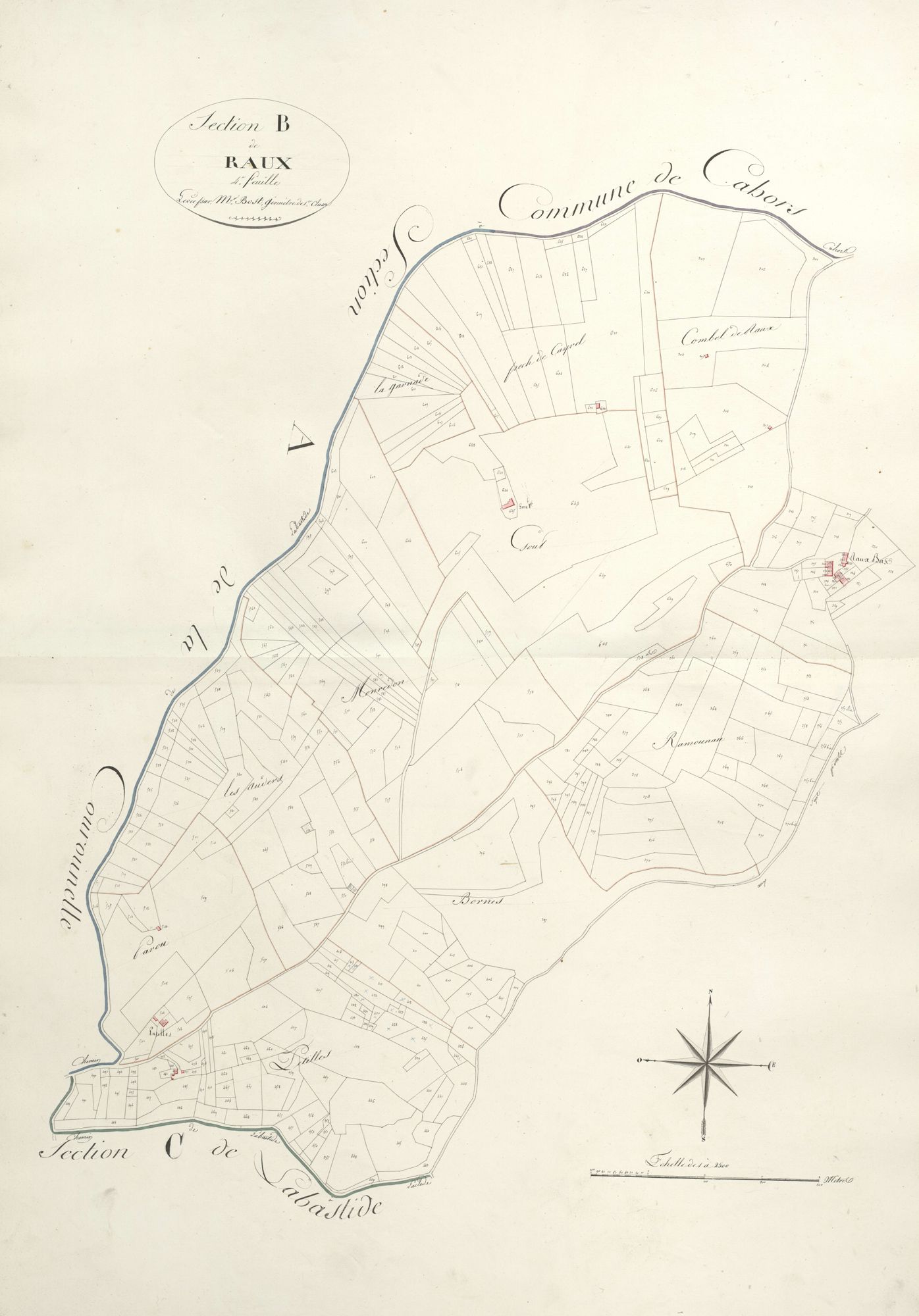section B de Raux, 4ème feuille