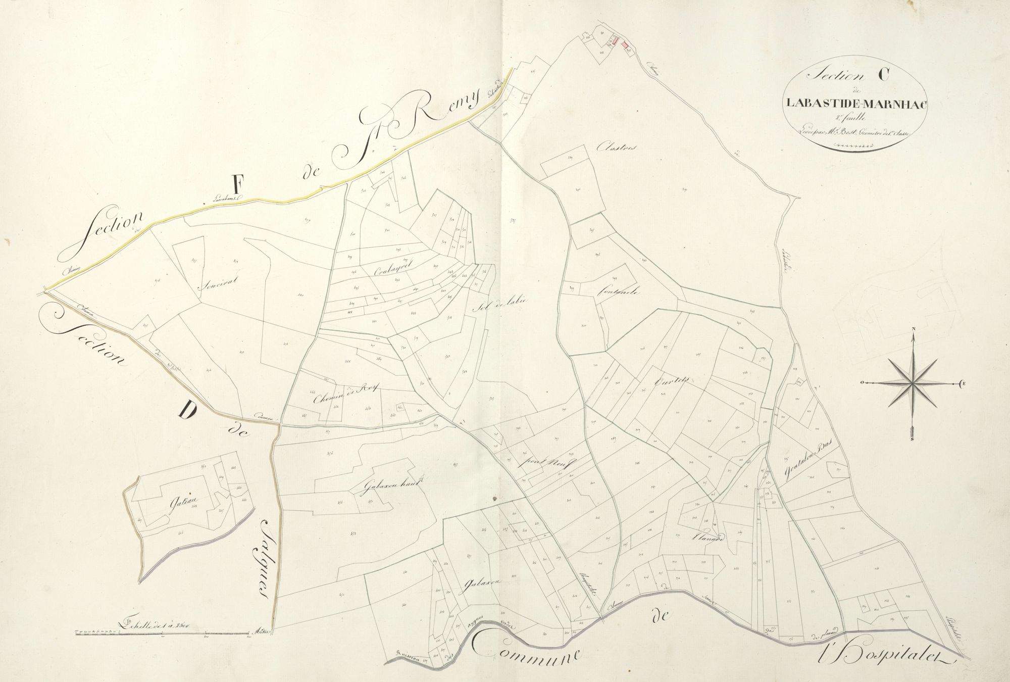 section C de Labastide-Marnhac, 2ème feuille