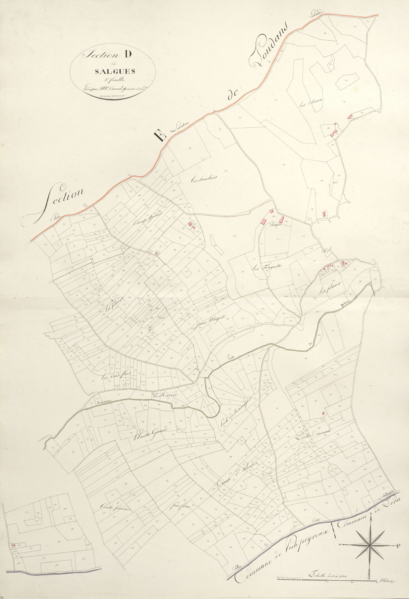 section D de Salgues, 2ème feuille