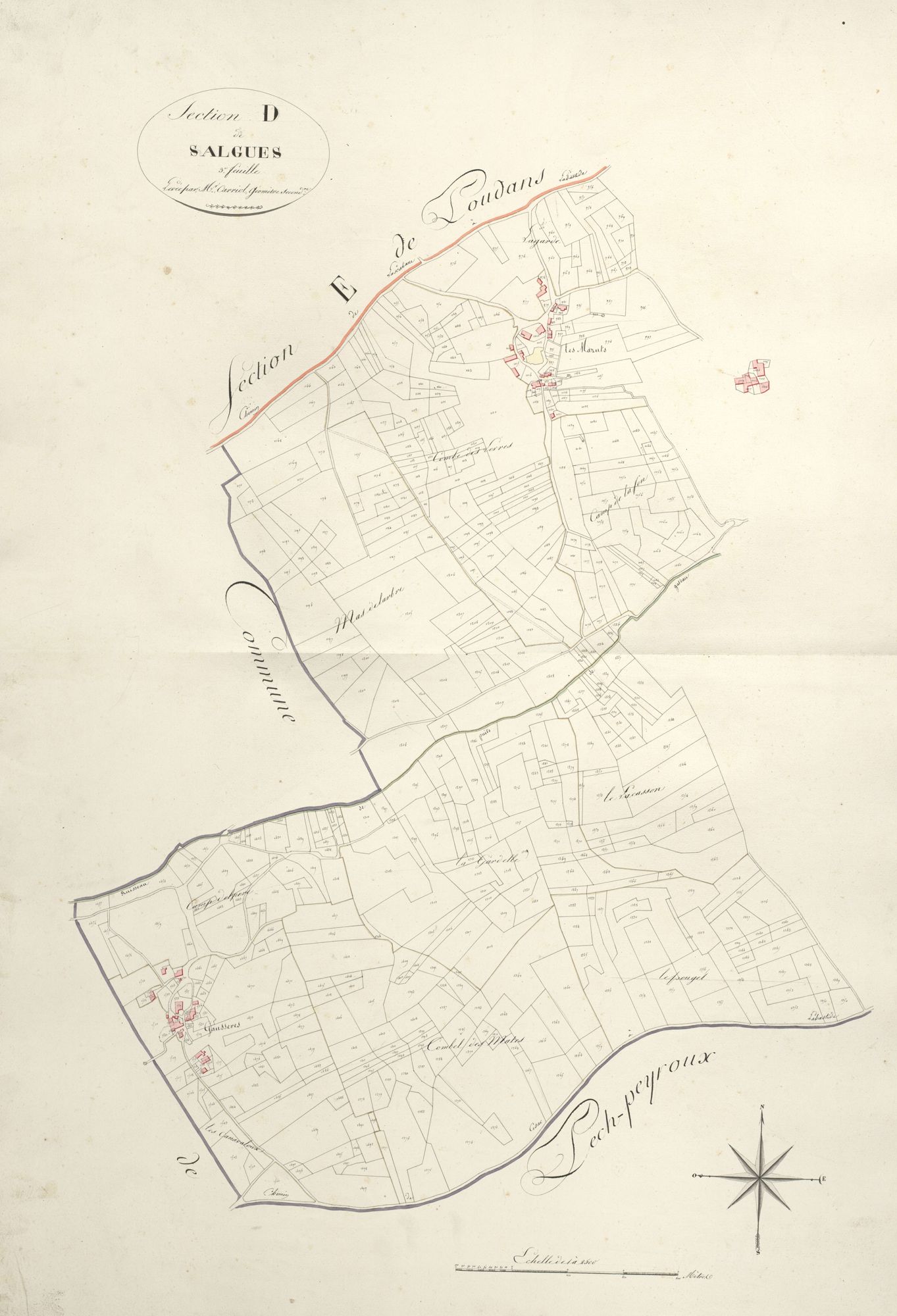 section D de Salgues, 3ème feuille