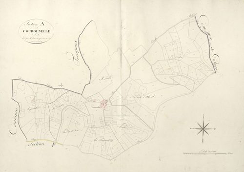 section A de la Courounelle, 2ème feuille