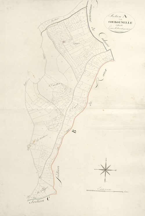 section A de la Courounelle, 3ème feuille