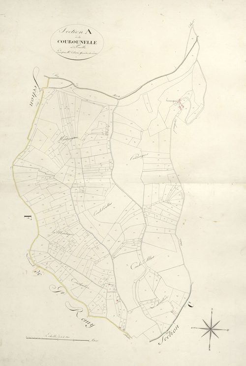 section A de la Courounelle, 4ème feuille